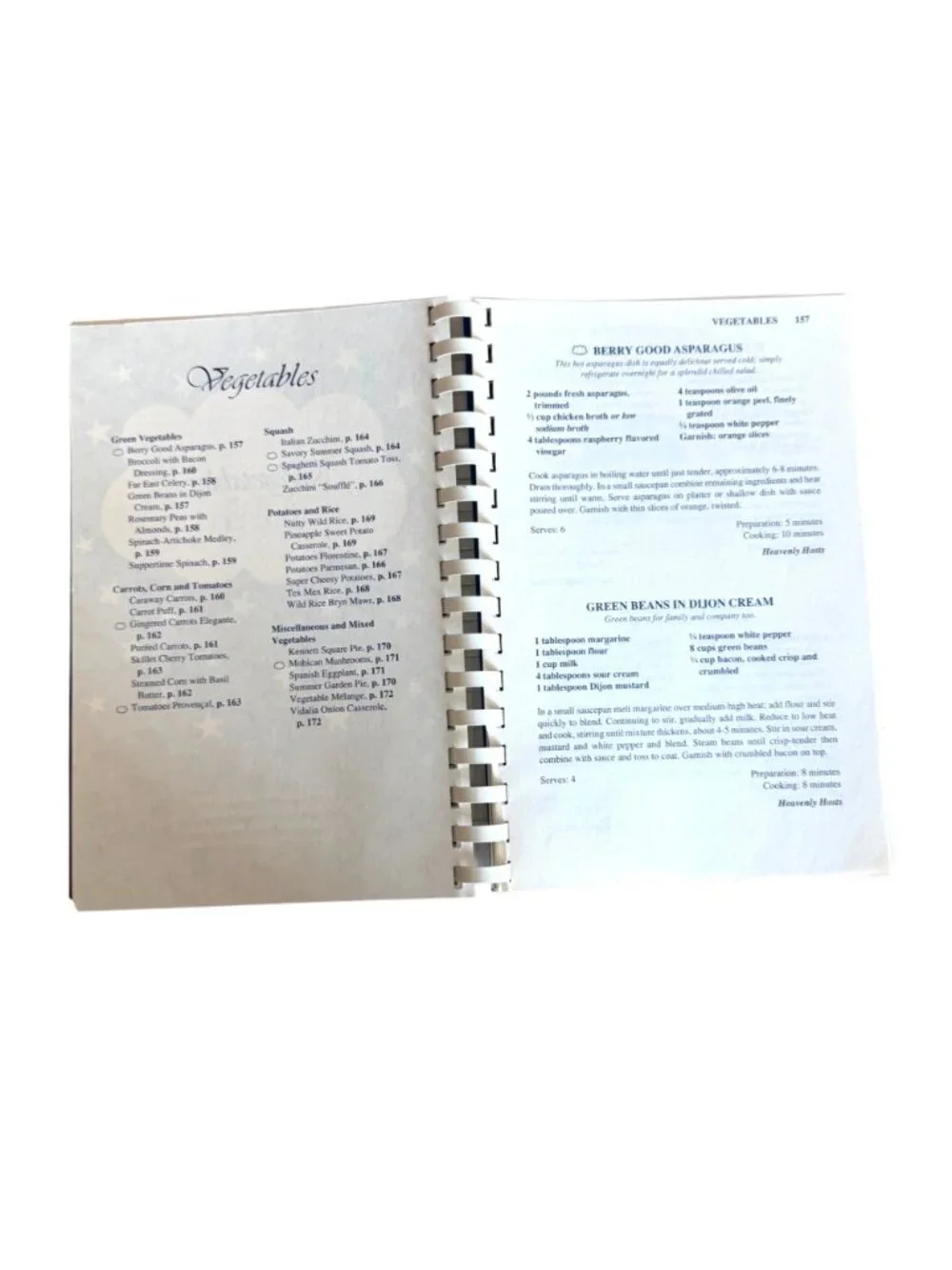 Heavenly Hosts Cookbook Bryn Mawr Presbyterian Church PA 1991 Community Recipes